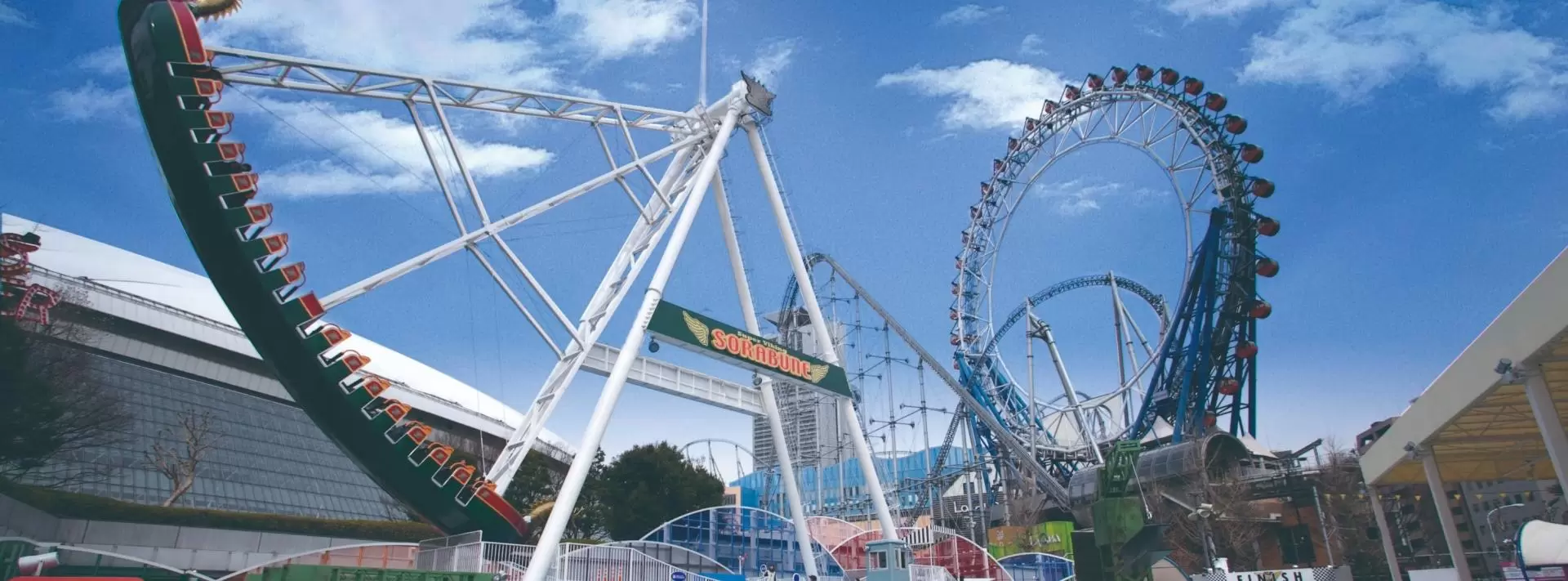 Experience the Thrill of Tokyo Dome City Attractions with Ride 5