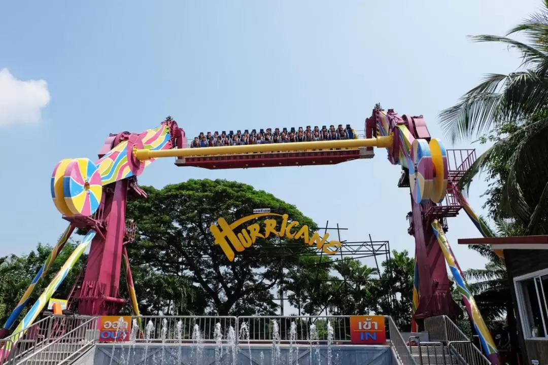 DREAM WORLD Bangkok FULL TOUR!  BEST VALUE Theme Park in Thailand