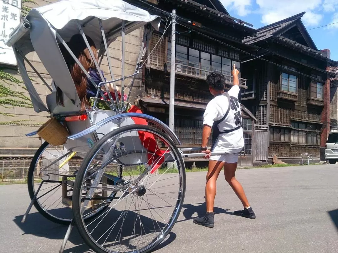 北海道小樽人力车游覧