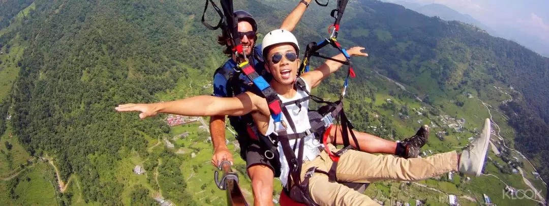 Paragliding in Pokhara with Hotel Transfers