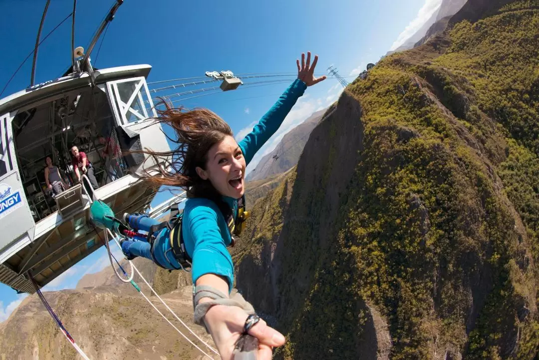 皇后鎮 Nevis Bungy 高空彈跳體驗（AJ Hackett 提供）