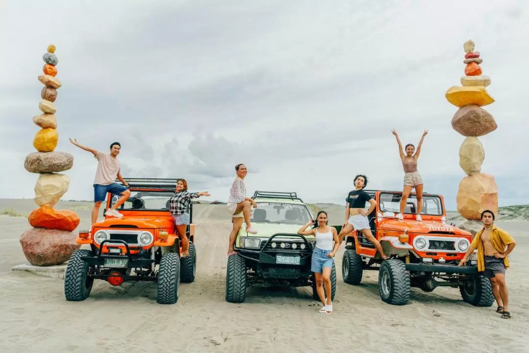 Paoay Sand Dunes Adventure on 4x4 Jeep in Ilocos