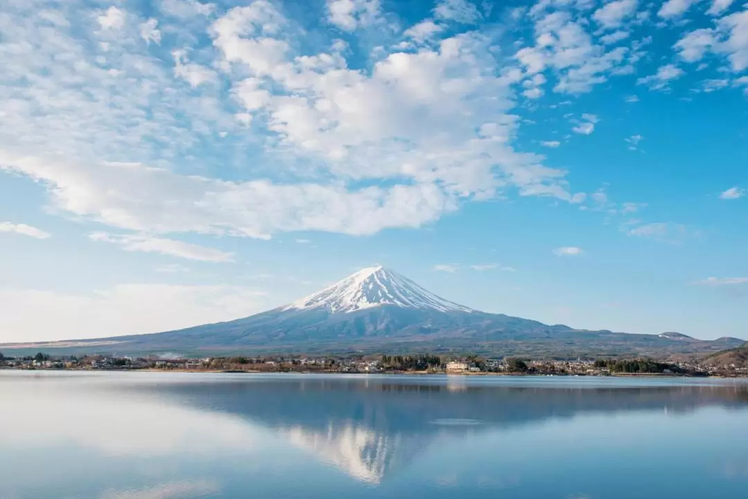 Mt. Fuji Lake Kawaguchi & Yamanakako Hot Spring Day Tour from Tokyo