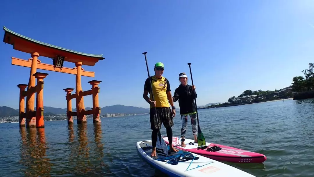 Itsukushima Shrine Stand Up Paddleboard Experience