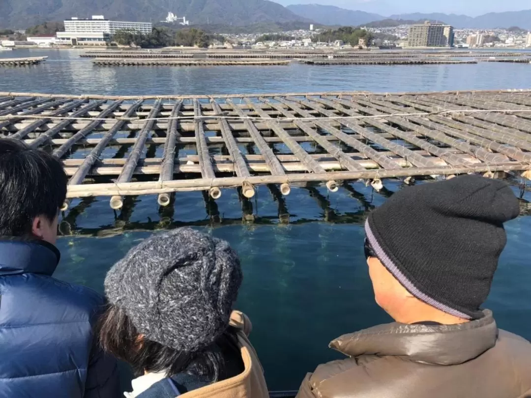 히로시마 이츠쿠시마 신사 방문과 굴 농장 체험