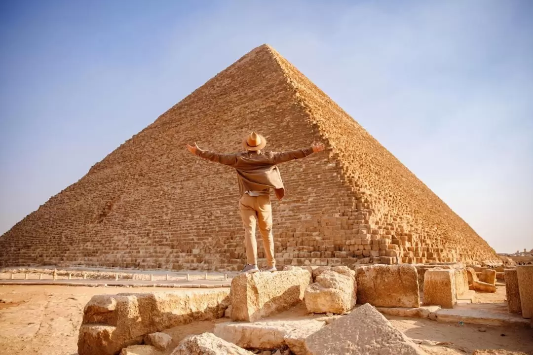 Giza Pyramids and Sphinx Half Day Tour from Cairo