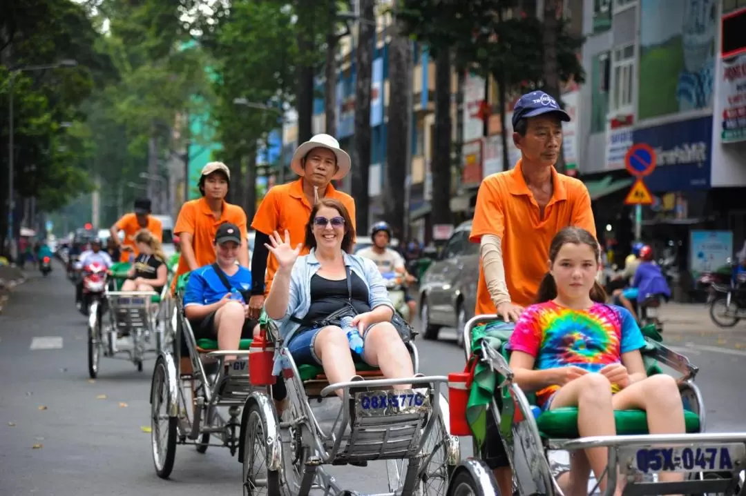 胡志明市人力三輪車半日遊