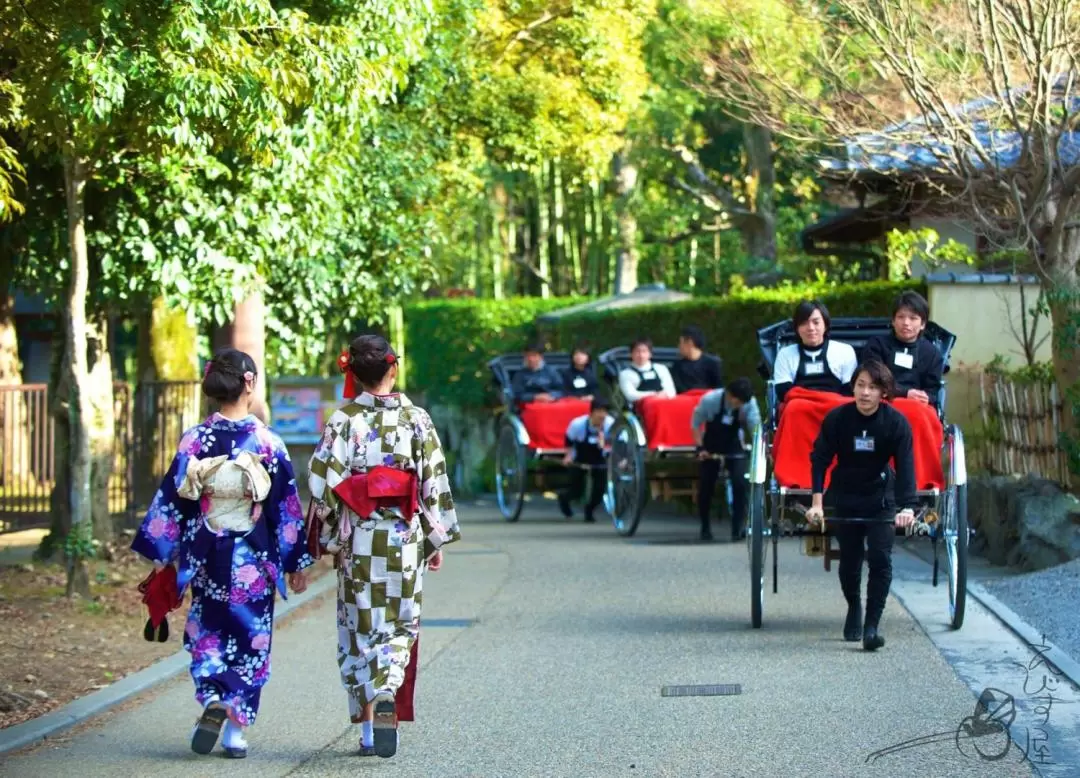 Kyoto Arashiyama Rickshaw Tour
