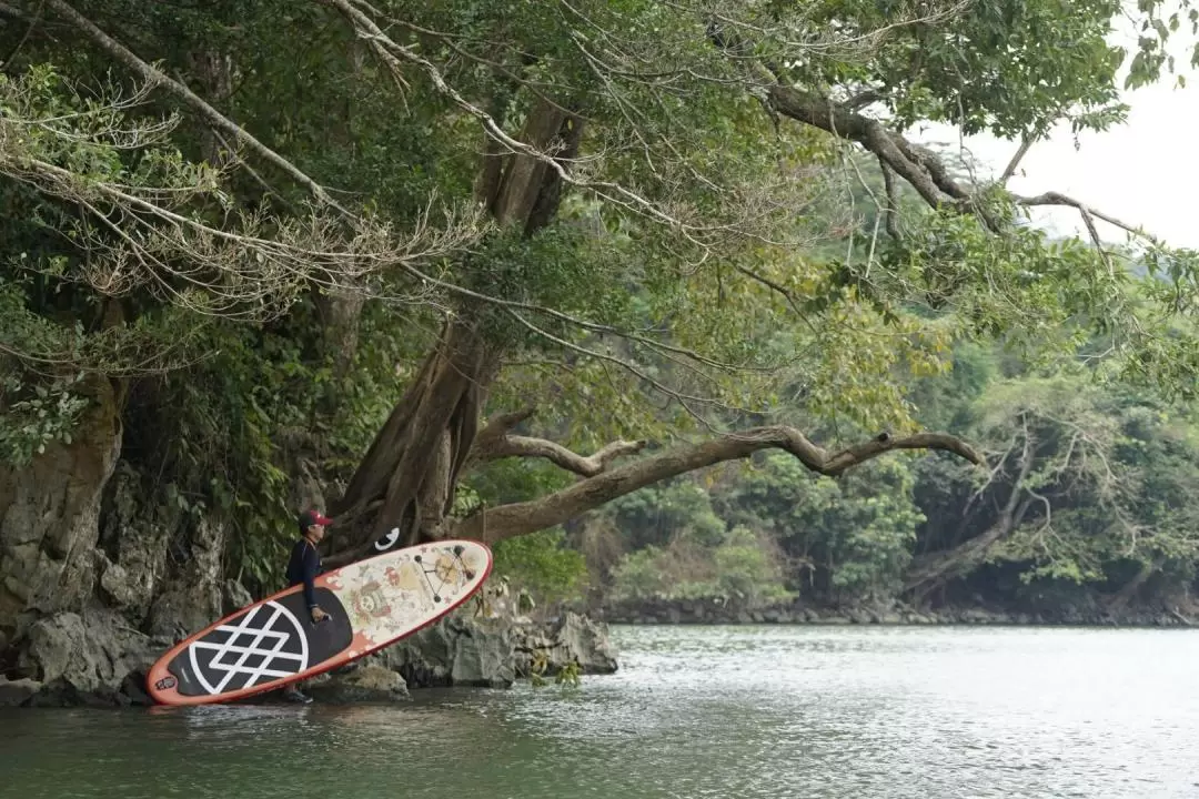 SUP & Camping Tour at Nang River and Ba Be Lake 