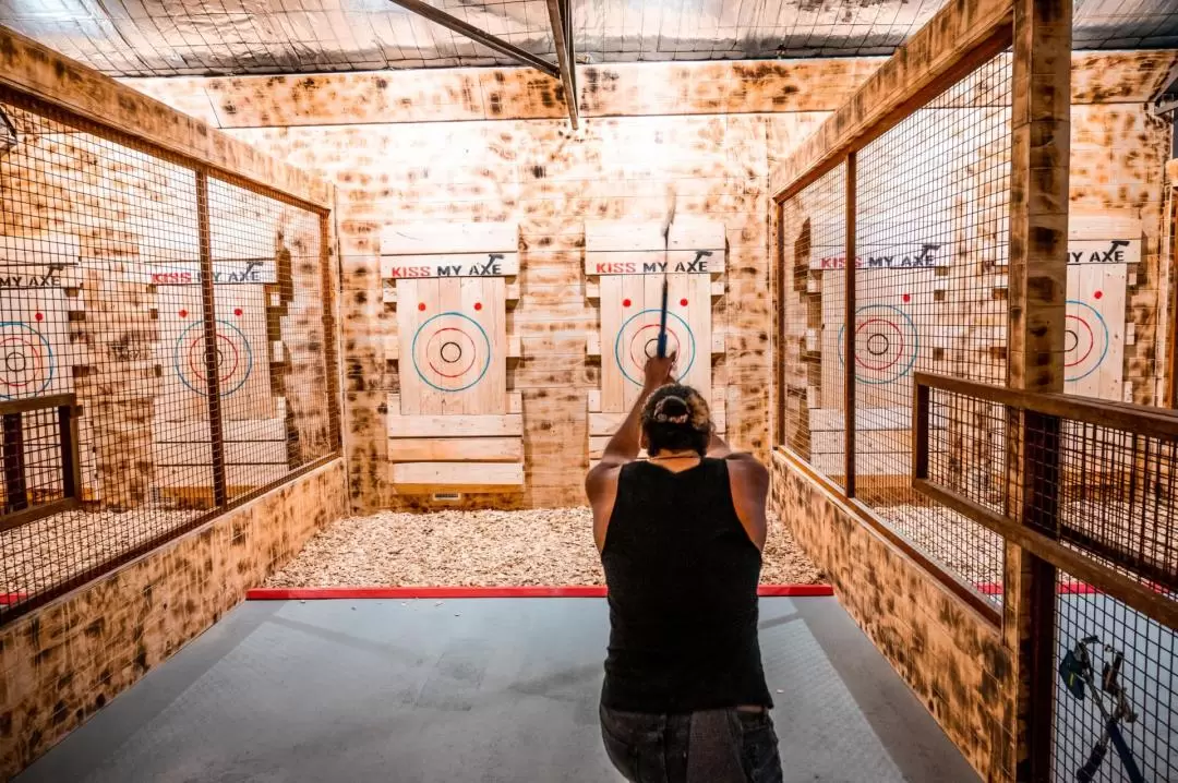 悉尼亞歷山大市斧頭投擲（Axe Throwing）遊戲體驗