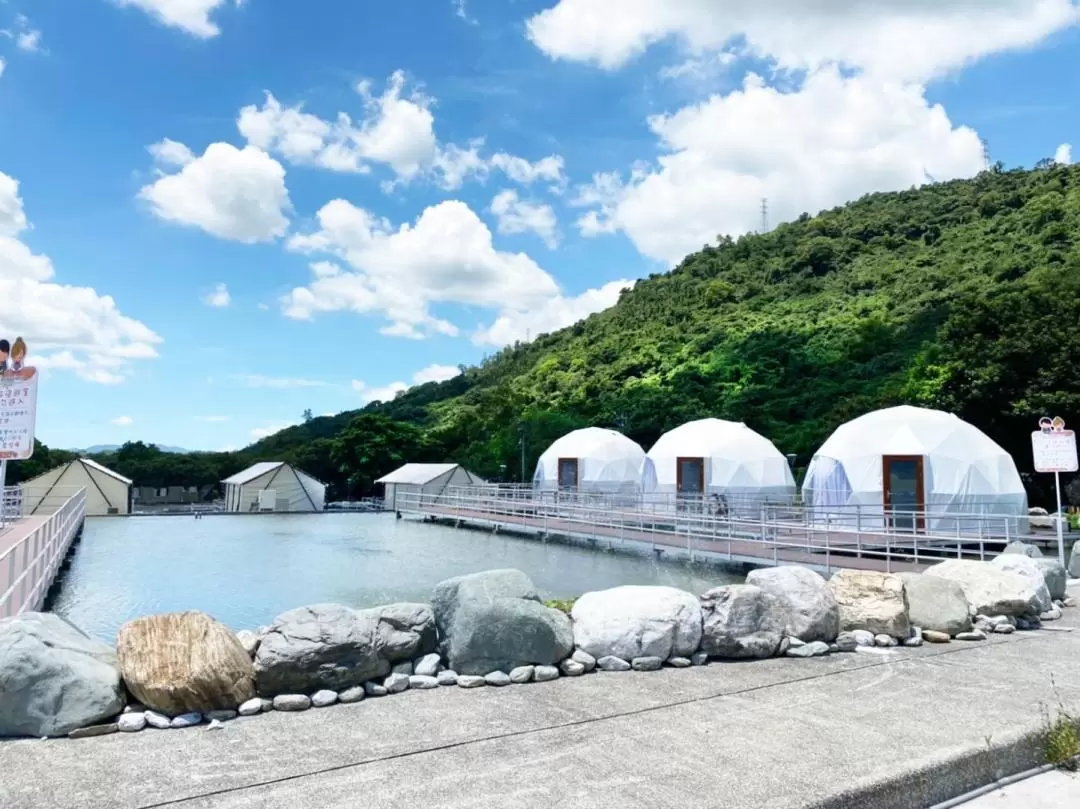 花蓮露營｜鯉魚潭露營渡假村｜山水谷豪華露營體驗