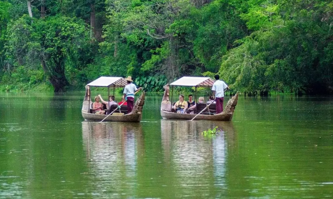 Angkor Sunset and Boat Tour