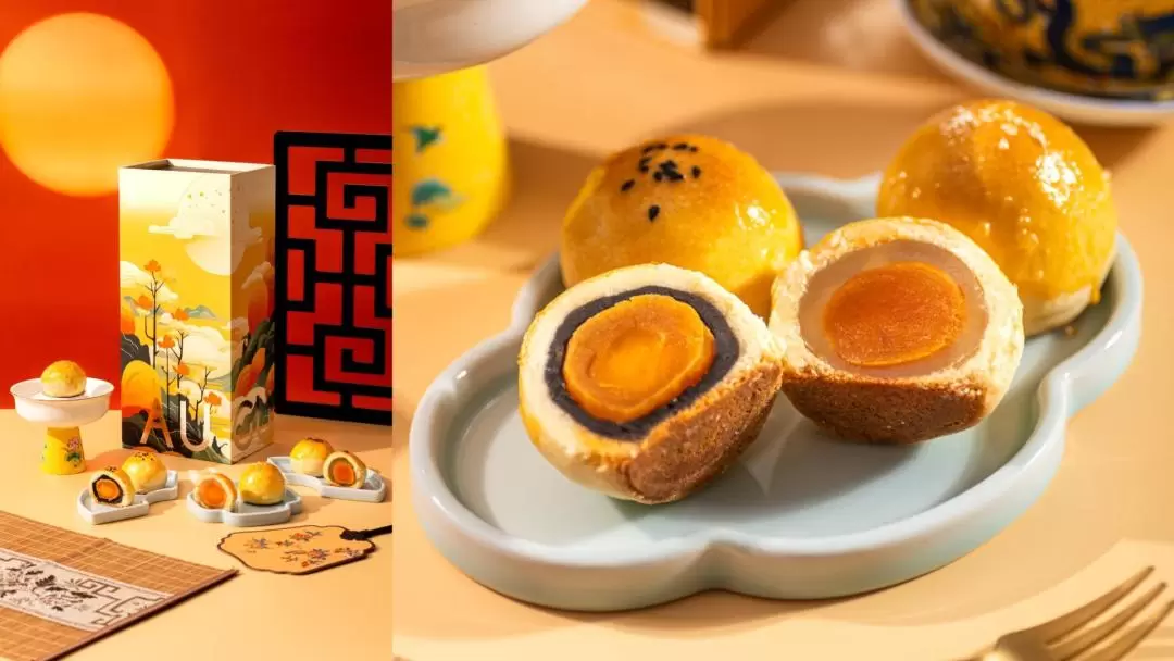 [Free Delivery] August Baking Studio Mid-Autumn Mooncakes 