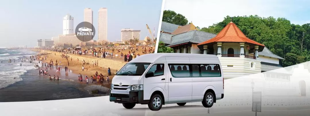 Private City Transfers between Pasikuda and Colombo, Kandy, or Ella