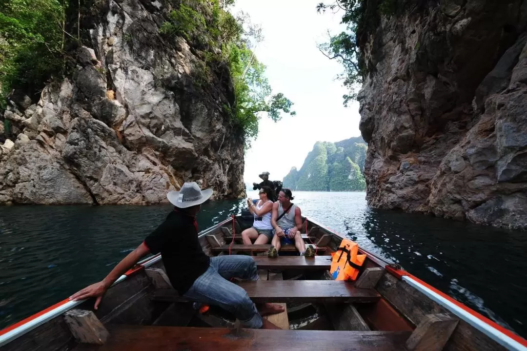 Cheow Lan Lake Explorer Day Tour from Krabi, Phuket or Khaolak to Khaosok