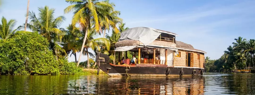 私人導覽 阿勒皮回水湖區（Backwater）船屋巡遊