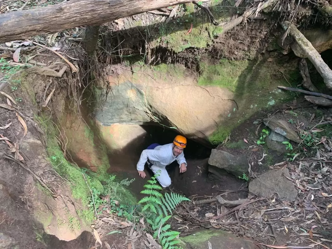 Britannia Creek Caving Adventure in Warburton