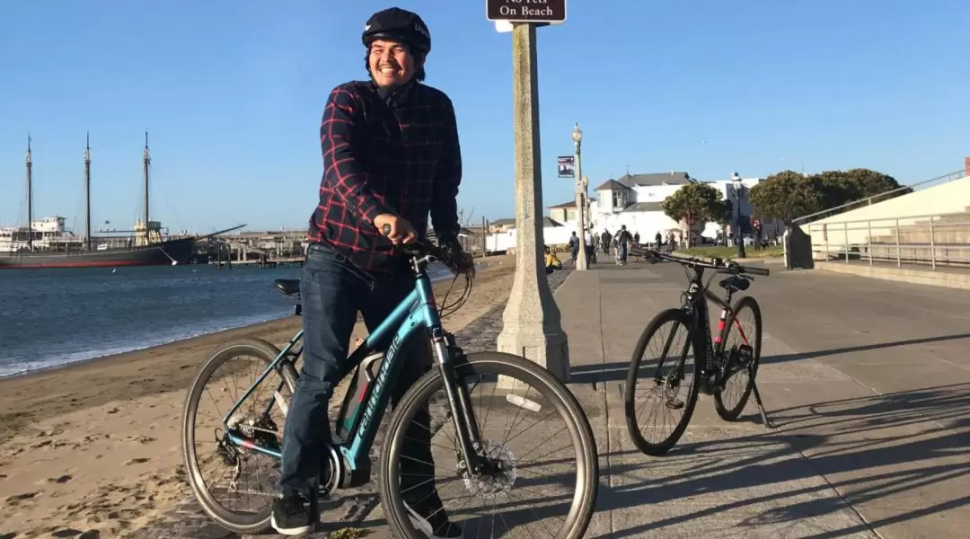 サンフランシスコ 電動自転車レンタル 1日パス