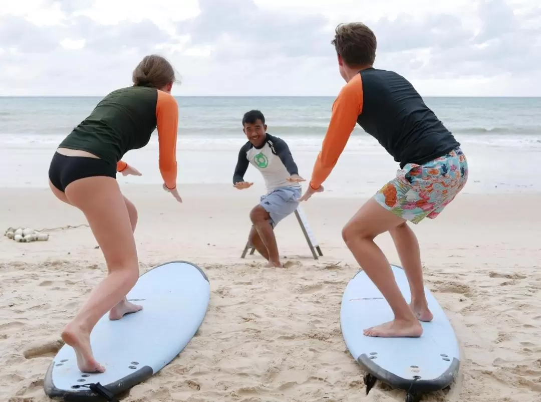 Surf Lesson Experience in Phuket by Talaysurf School