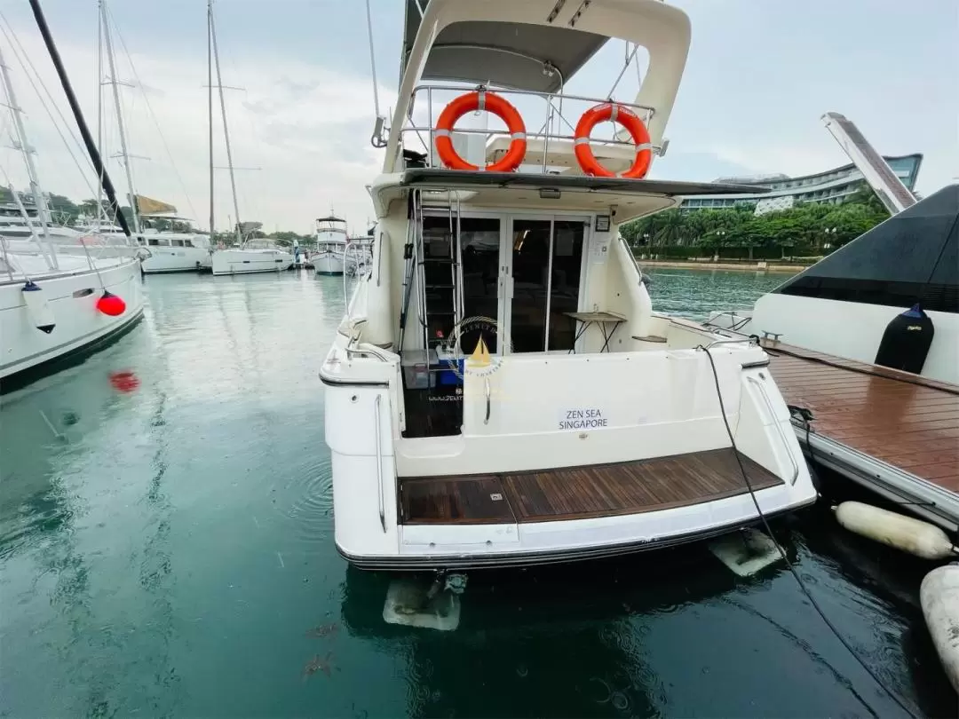 新加坡南部群島跳島之旅／私人 Zen Sea 1 遊艇租借（Zenithyachtcharters 提供）