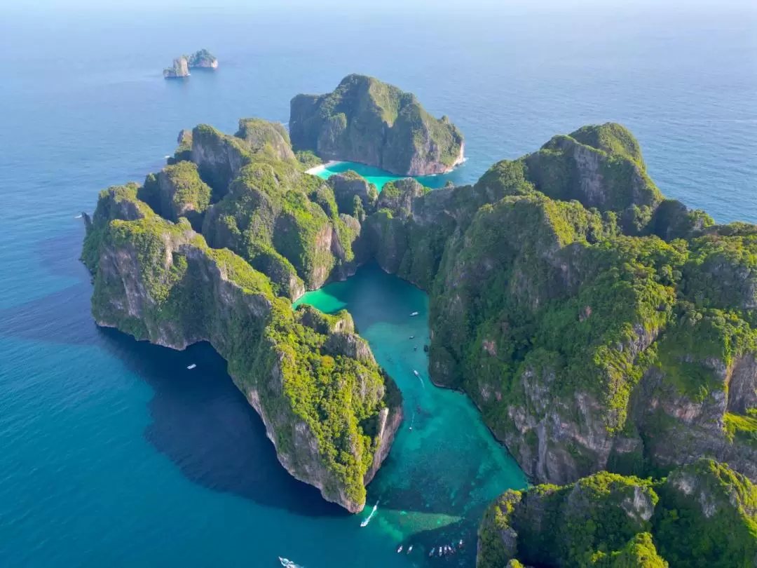 皮皮島 & 瑪雅灣日落快艇之旅（避開人群）