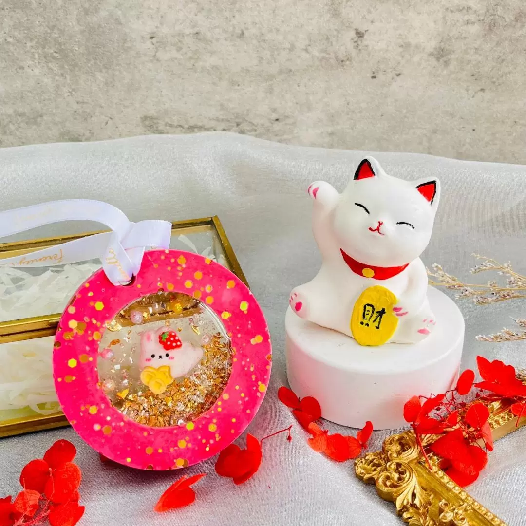 Ceramic Lucky Cat Maneki Neko Business Gifts Fortune Cat Money Feng Shui  CraN Cq | eBay