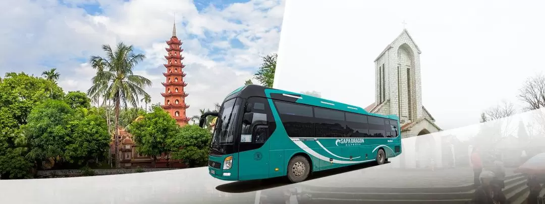 共乘城市接送 河內 - 沙壩 Sapa Dragon Bus 臥鋪巴士