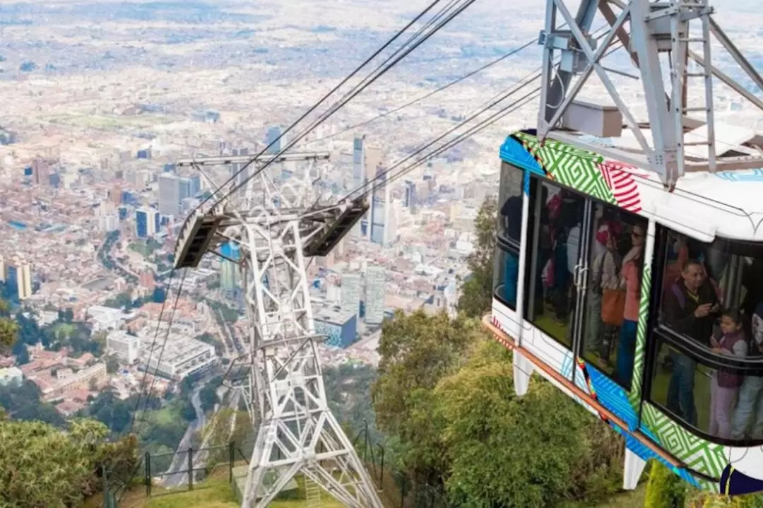 Monserrate Cable Car or Funicular Admission in Bogota