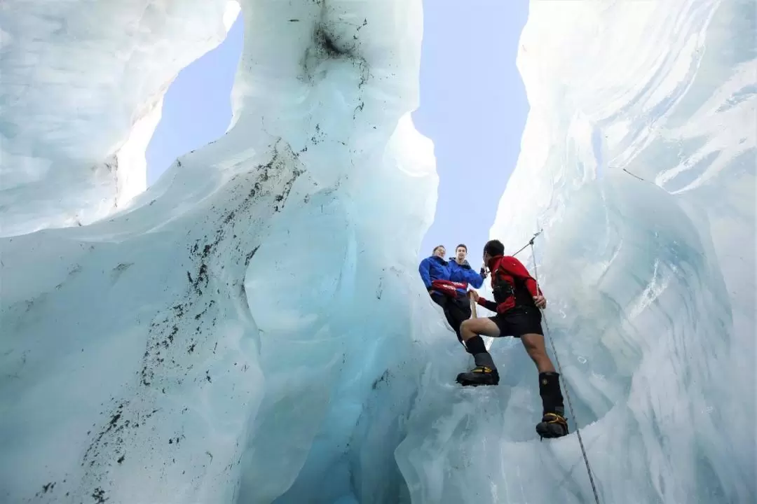 フランツヨーゼフ氷河 ヘリハイキング