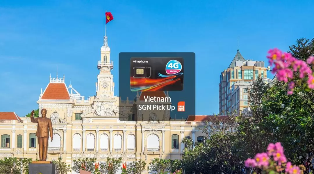 3G/4G SIM Card (SGN Pick Up) for Vietnam 