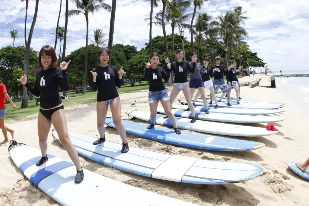  Waikiki Surf Lessons in Hawaii