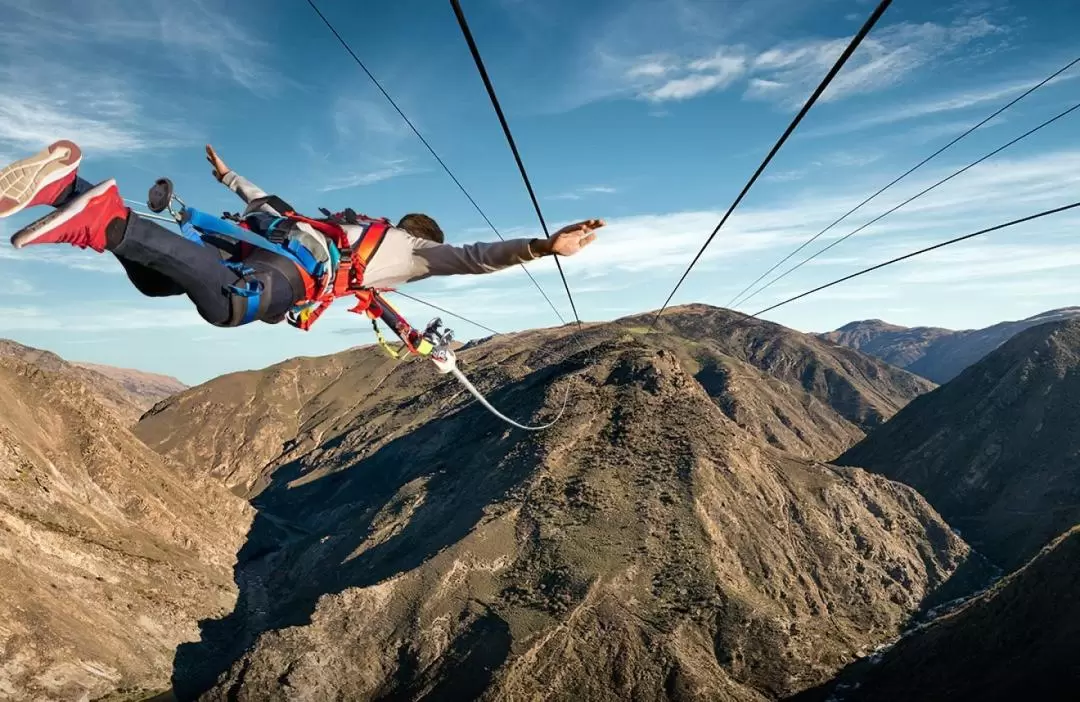 AJ Hackett Nevis Bungy Thrillogy Adventure in Queenstown