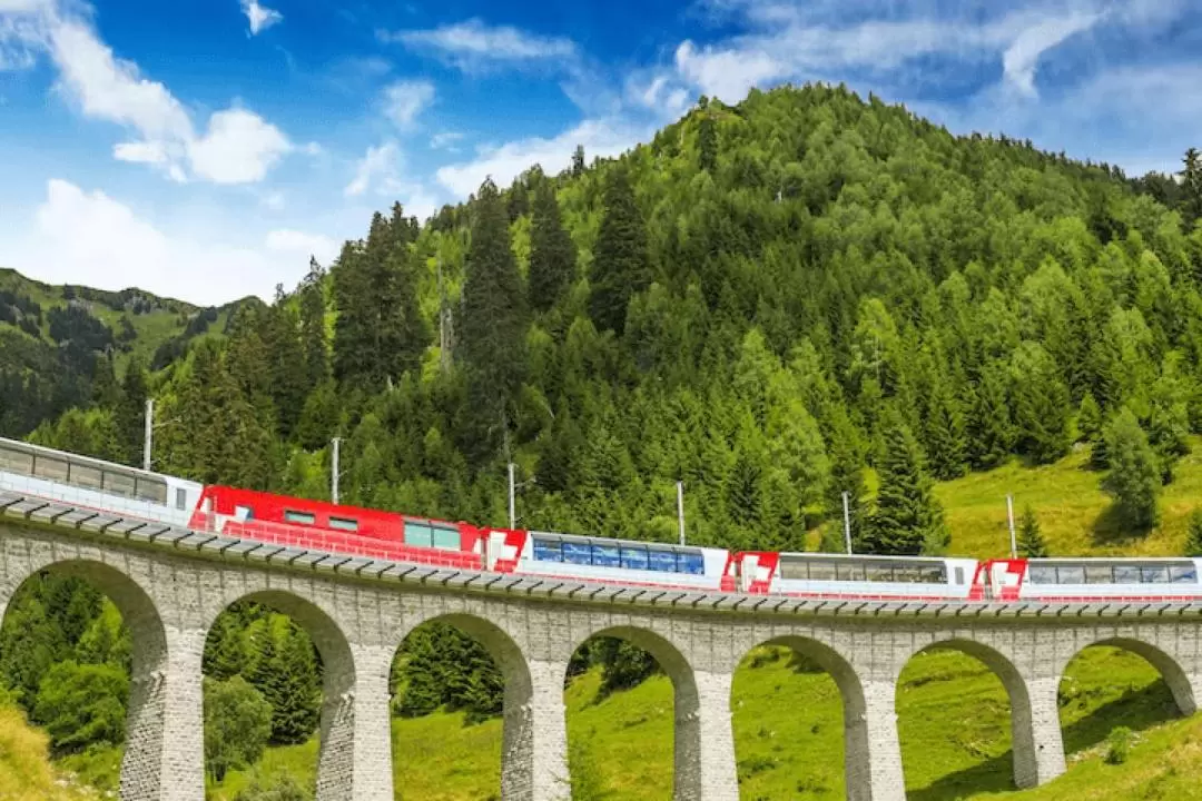 Bernina Express Railway Tour from Milan