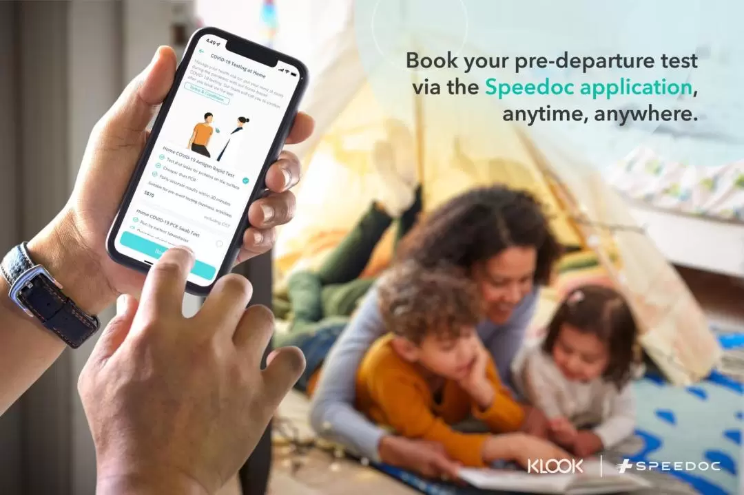 Home-based Pre Departure COVID-19 Tests - Speedoc