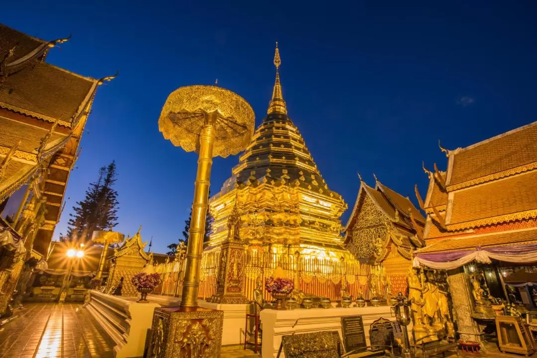 Doi Suthep and Wat Pha Lat Sunrise Tour – Half Day