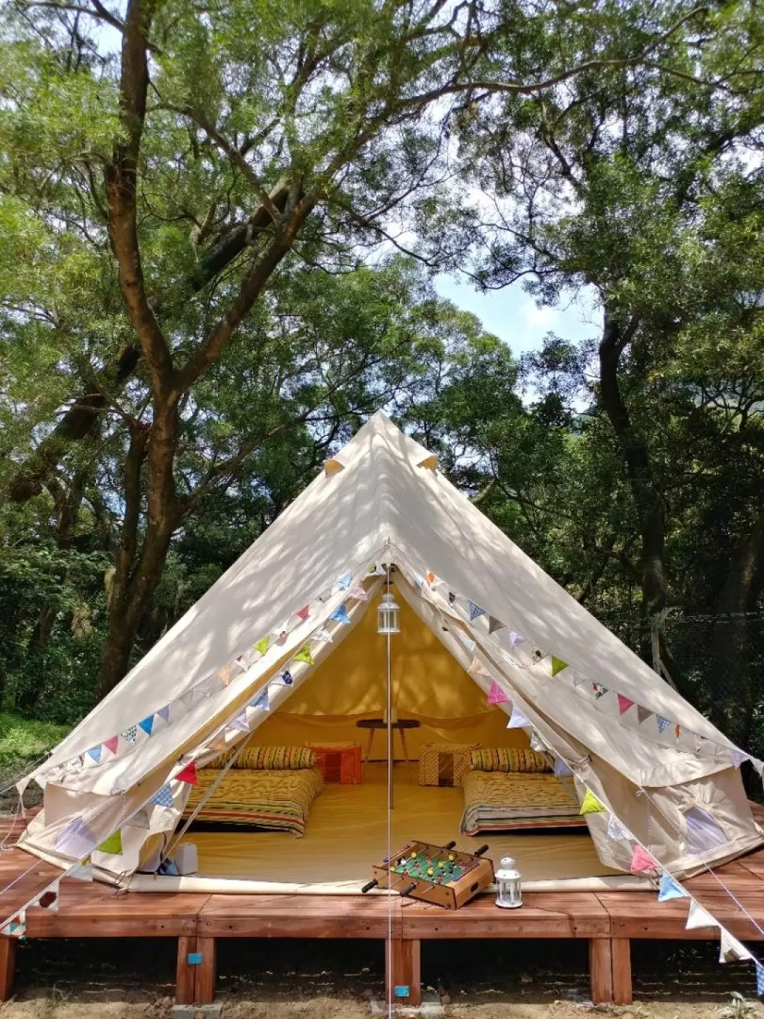 Bell Tent Glamping Experience in Sai Kung Chek Keng