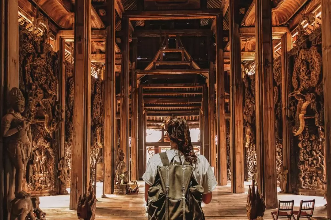 芭達雅IG景點半日遊：真理寺＆迷你暹羅小人國