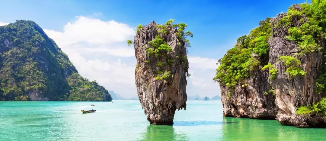 From Khao Lak: James Bond Island and Phang Nga Bay Sea Canoeing 