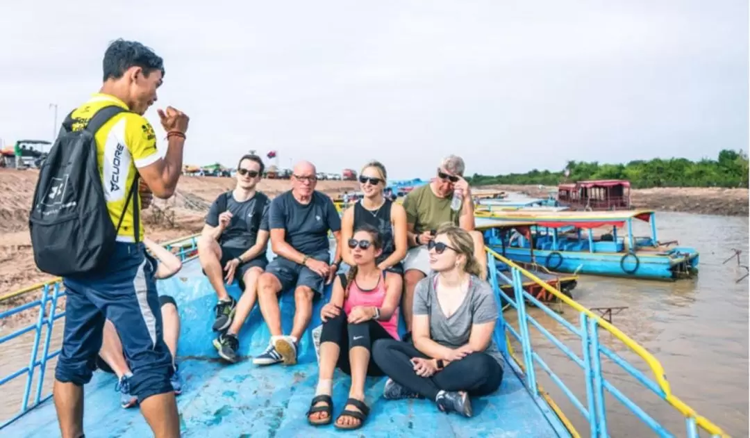 Sunset Boat and Cycling Tour in Floating Village 