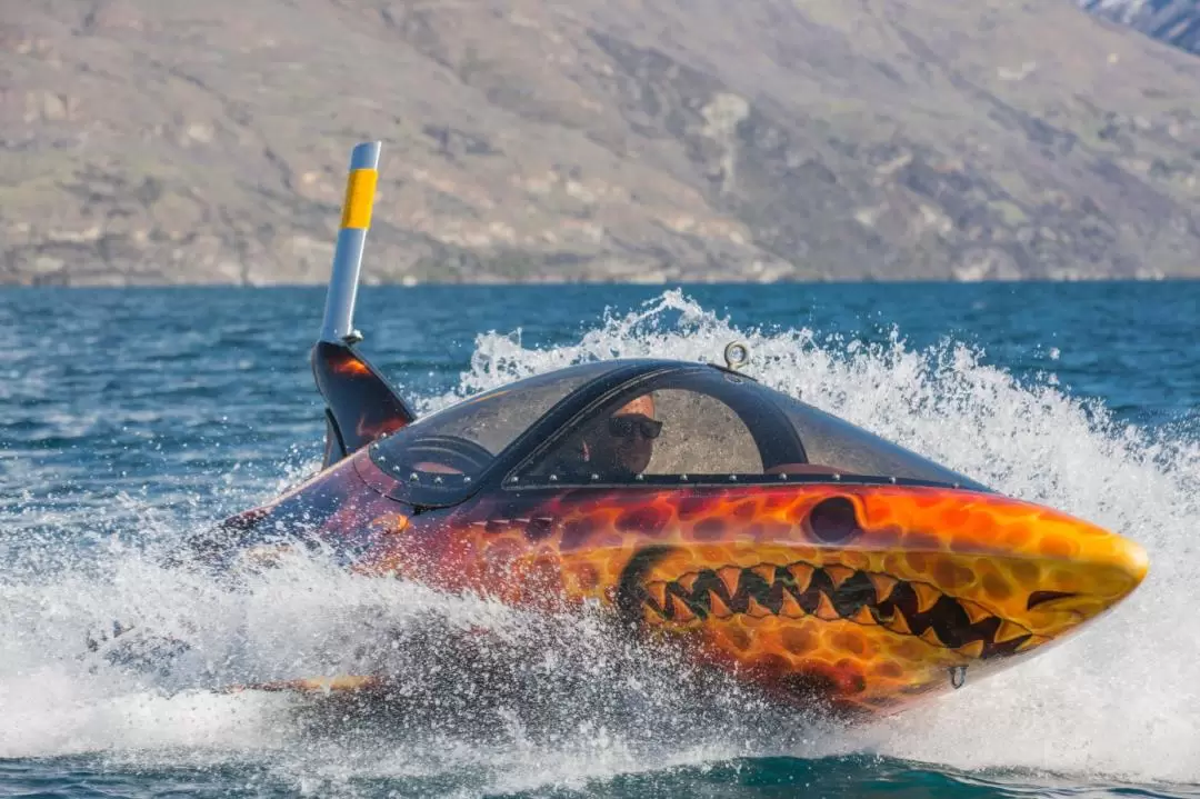 Hydro Attack Shark Boat Ride in Queenstown