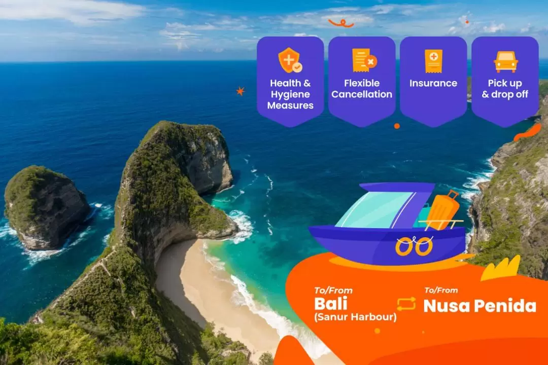 Fast Boat Ticket between Bali (Sanur) and Nusa Penida