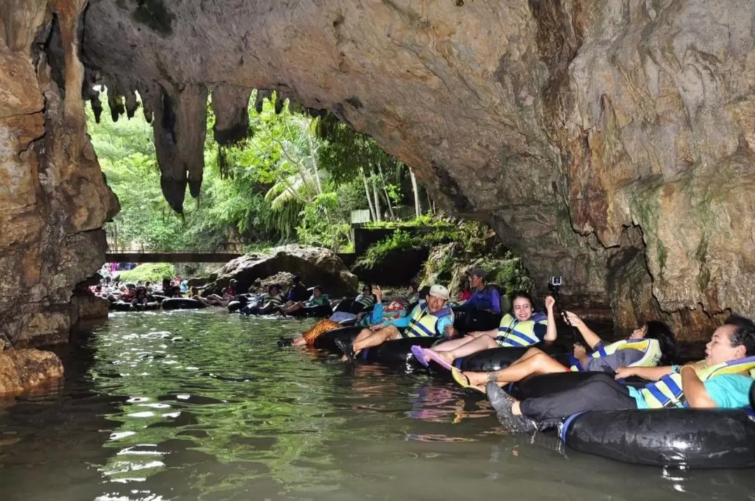 Pindul and Jomblang Cave Day Tour with River Tubing Experience