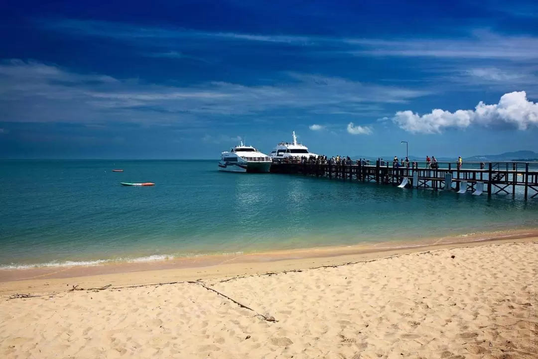 Ferry & Bus Ticket from Koh Samui (Nathon Pier) to Koh Phi Phi by Lomprayah