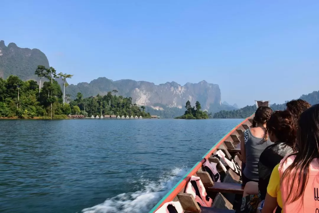 2 Days Cheow Lan Lake Raft House from Krabi