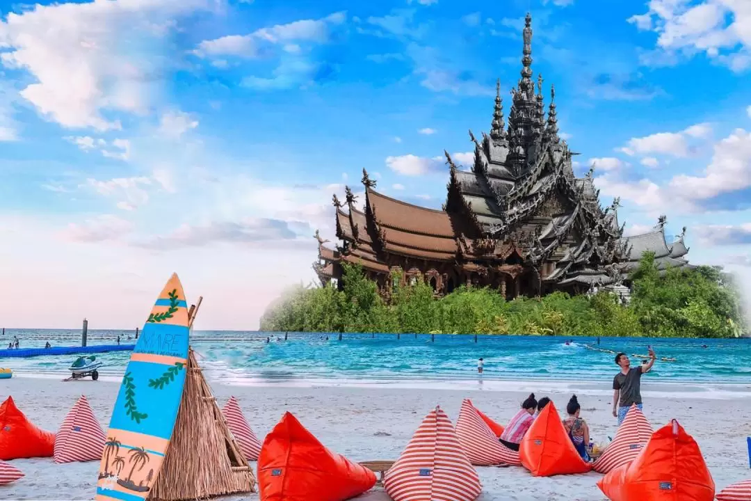 Sanctuary of Truth and Koh Larn Join Tour from Pattaya