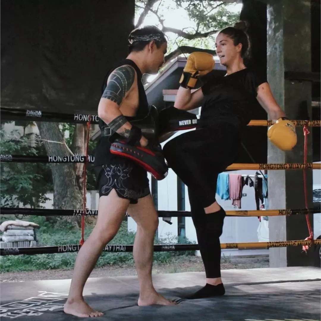 Hong Thong Muay Thai Class in Chiang Mai