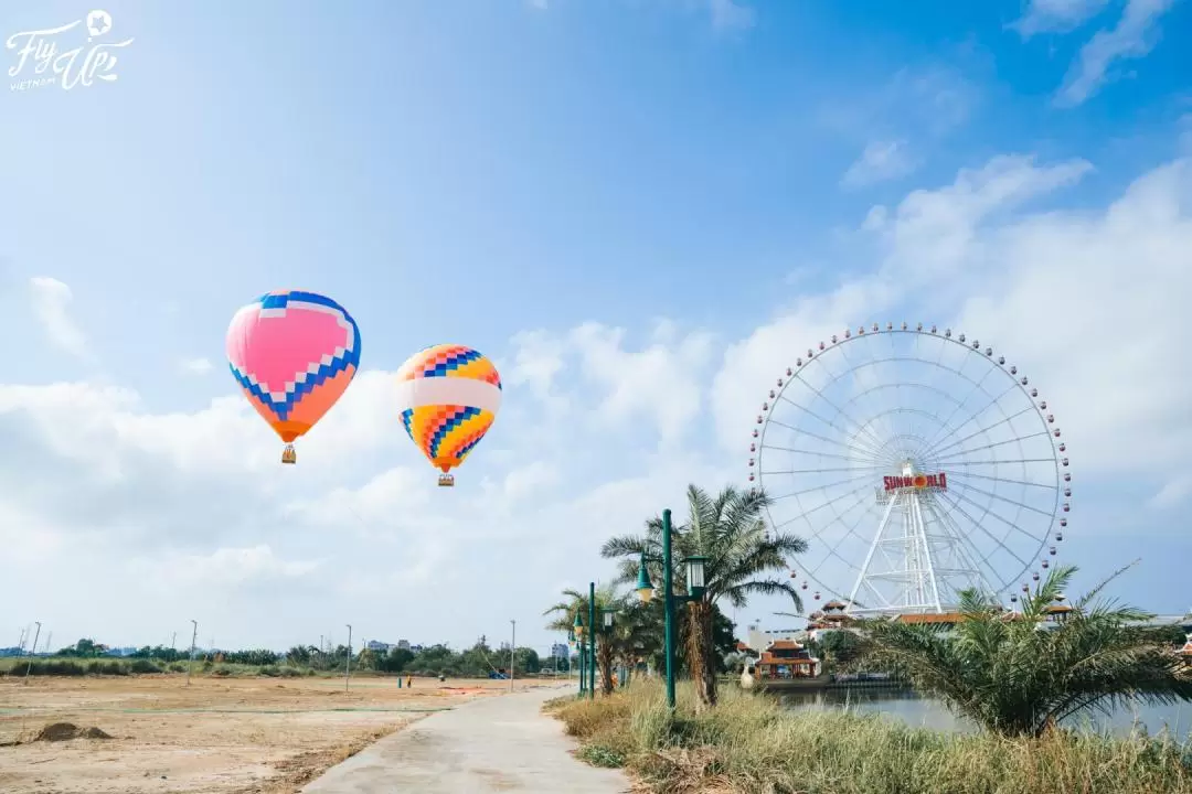 峴港太陽世界亞洲公園熱氣球體驗