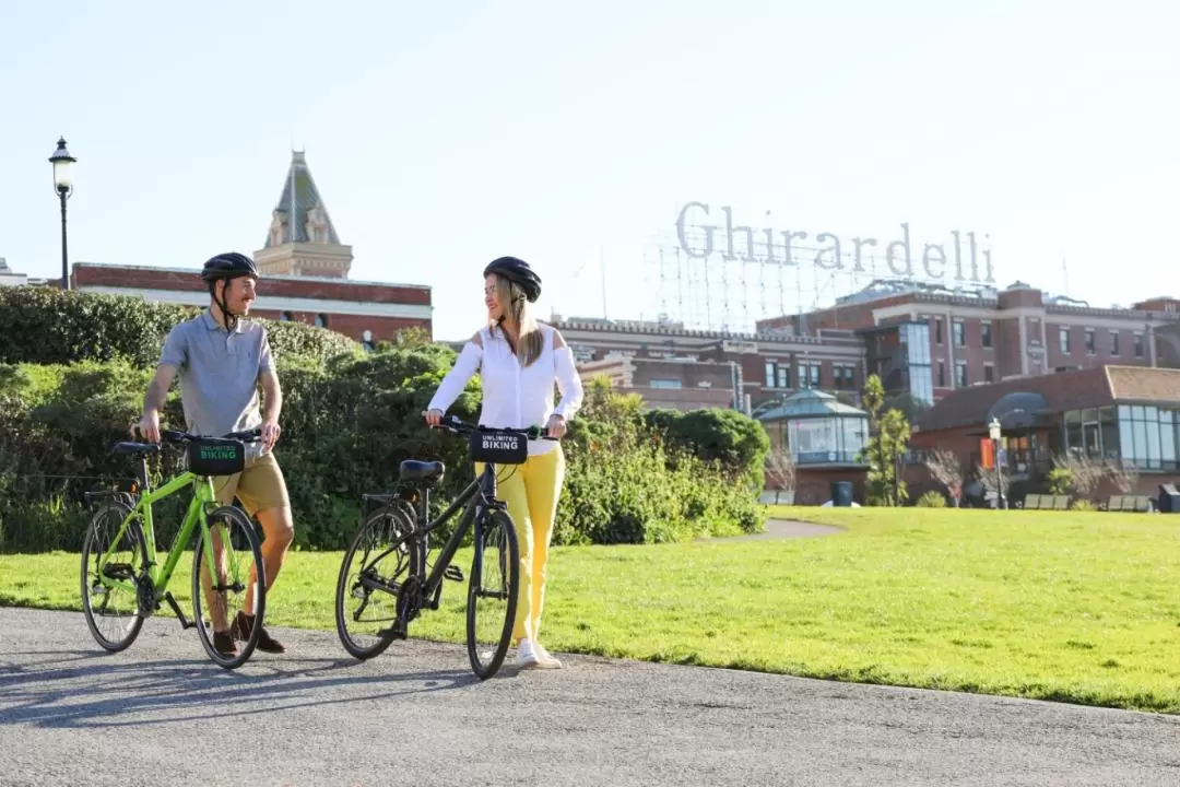 舊金山金門大橋自行車租借（Unlimited Biking 提供）