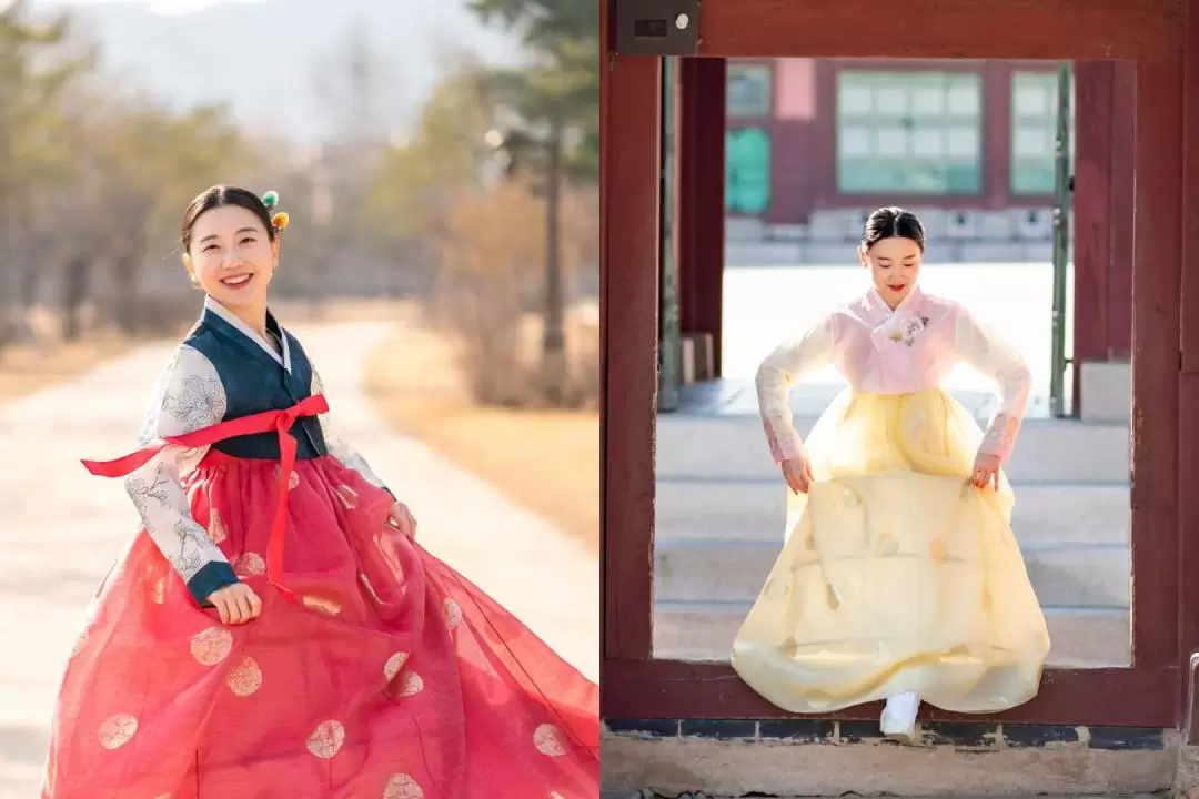 Gyeongbokgung Hanbok & Hairstyling Experience