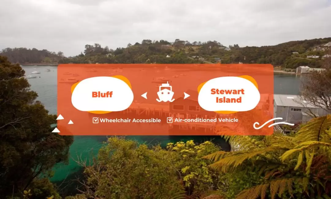 Stewart Island Ferry Tickets from Bluff